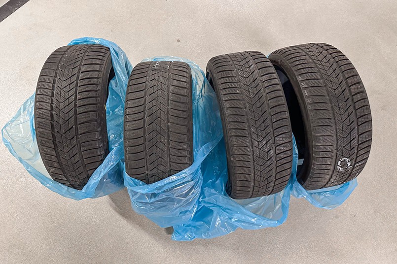 Używane opony zimowe