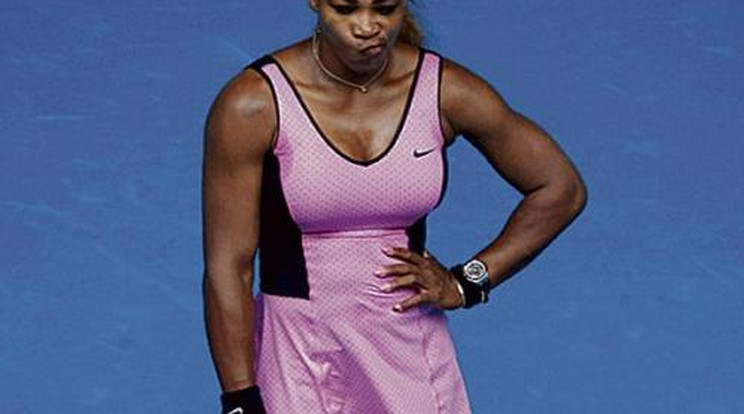 Serena Williams is hamar kiesett