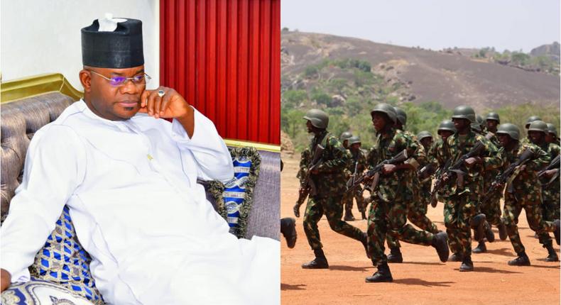 EFCC threatens military option to arrest Yahaya Bello from Kogi Gov't House