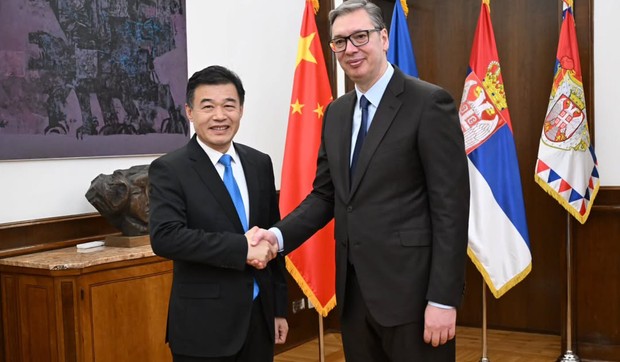 Aleksandar Vučić sa predstavnicima korporacije Shandong Hi-Speed Group