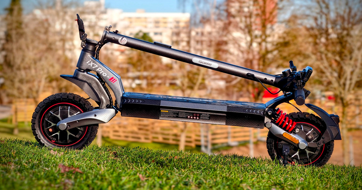 Wie kann dieser E-Scooter legal sein? Iscooter IX7 Pro mit 2 Motoren & 1600 Watt