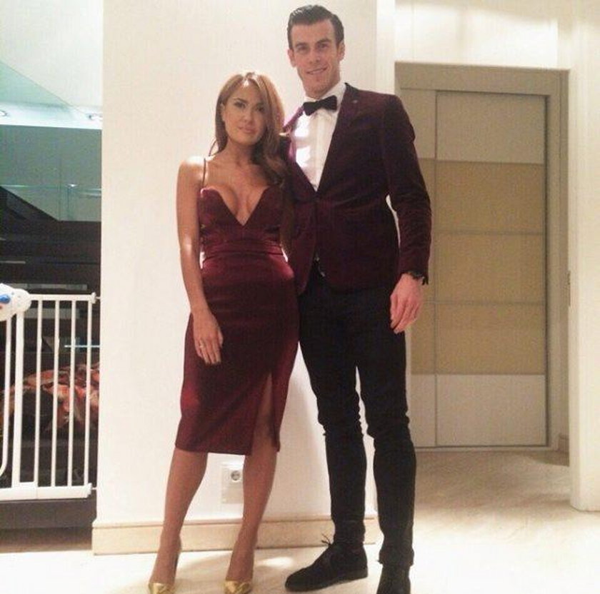 Gareth Bale i Emma Rhys Jones