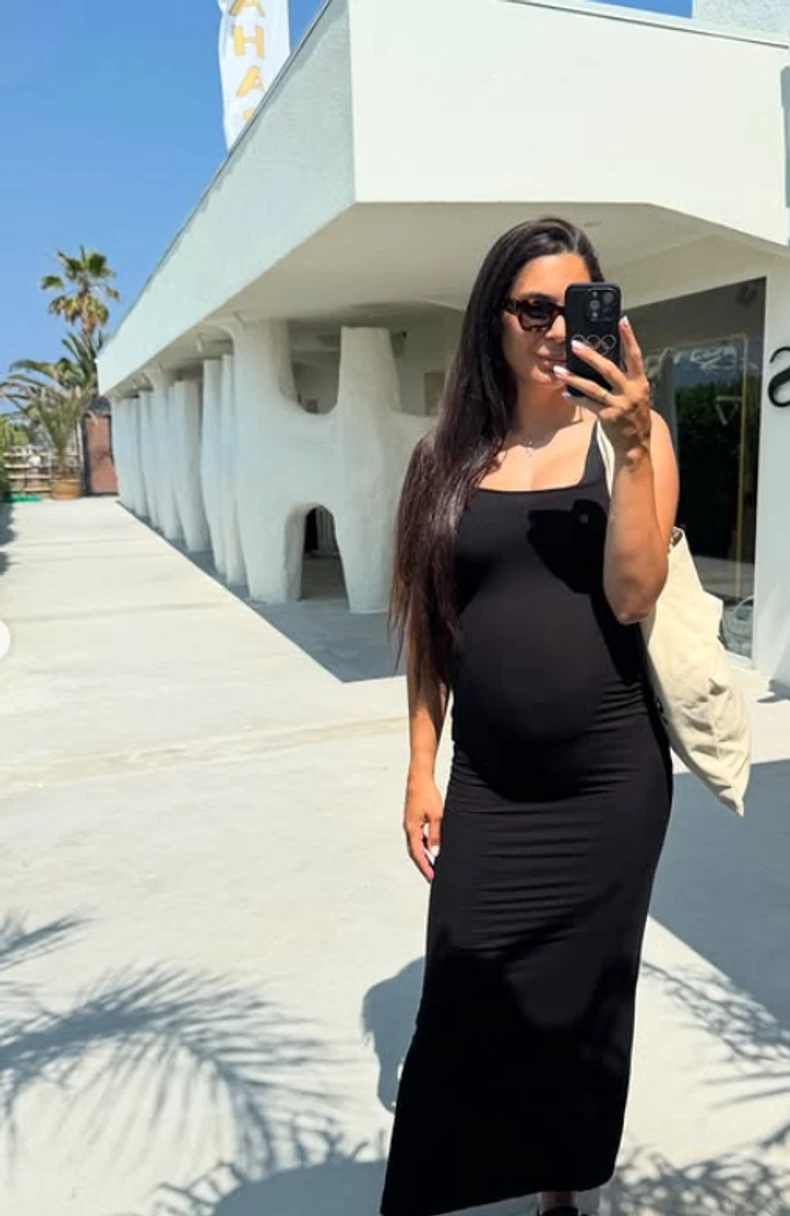 Milica Mandić u sedmom mesecu trudnoće