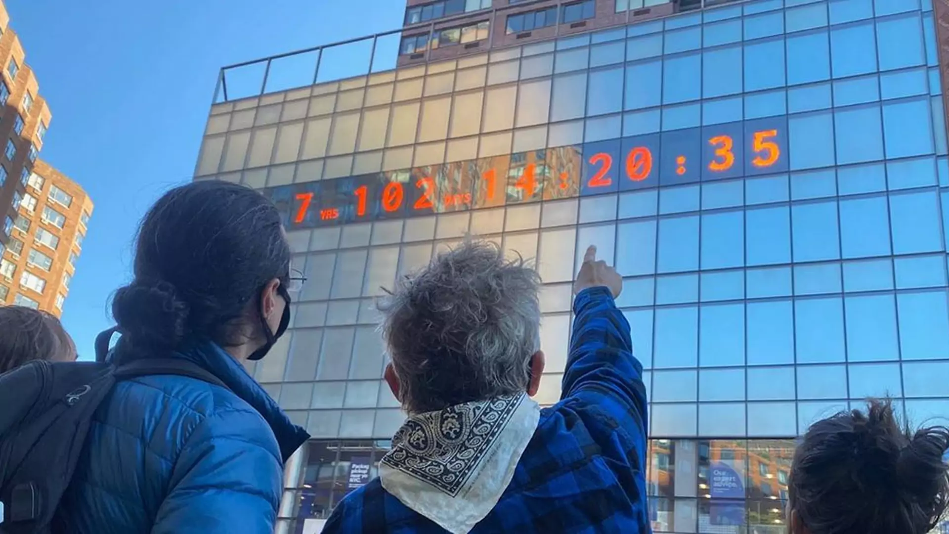 Słynny zegar w Nowym Jorku zaczął odliczać czas do katastrofy klimatycznej