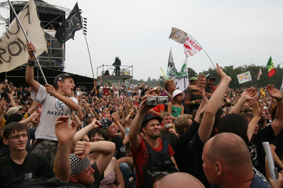 Przystanek Woodstock 2011 - otwarcie (fot. Agnieszka Janowska/wośp.org)