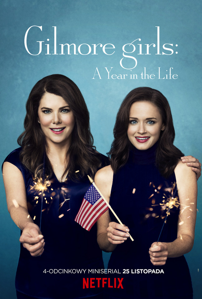 "Gilmore Girls: A Year in the Life" - plakat