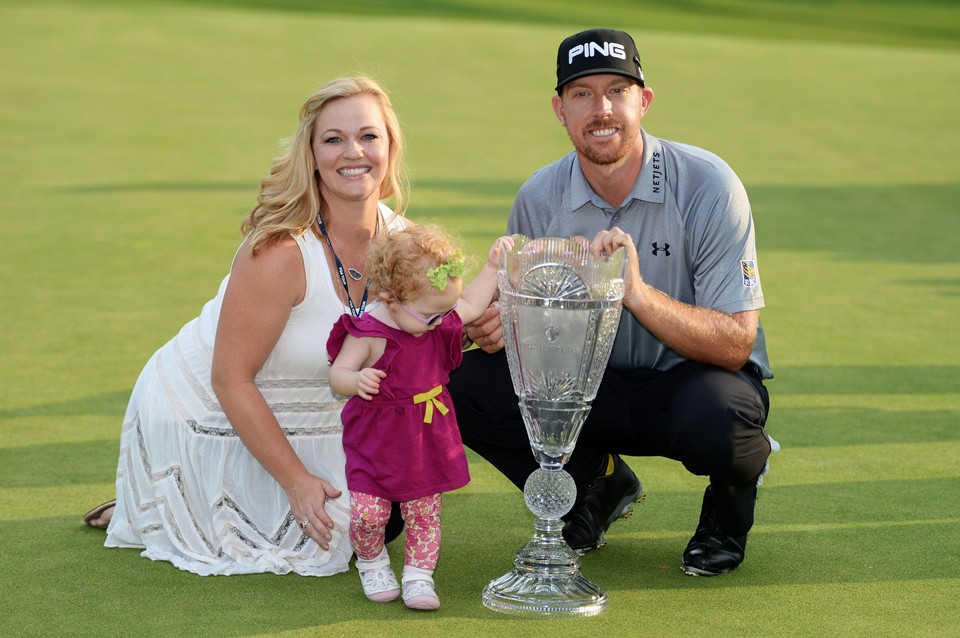 Kandi Mahan i Hunter Mahan