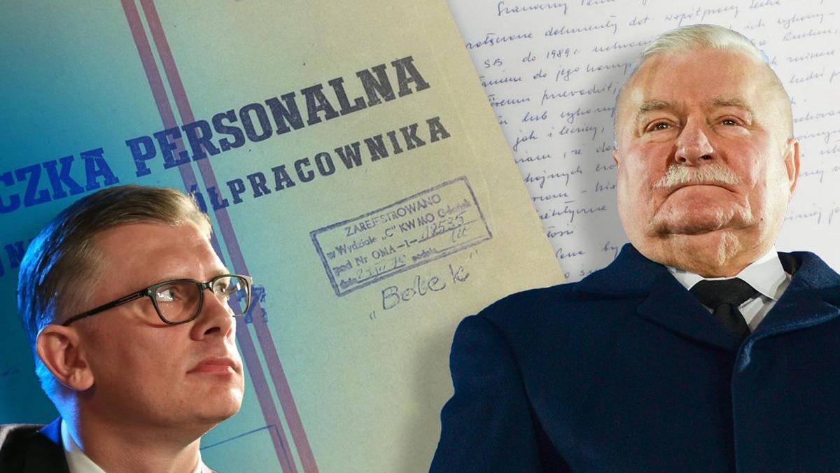 Sławomir Cenckiewicz i Lech Wałęsa 