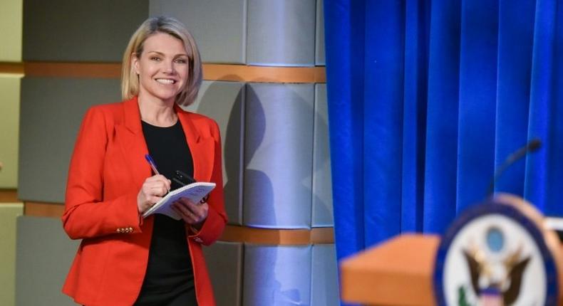 Heather Nauert became the spokeswoman of the State Department with no prior foreign policy experience
