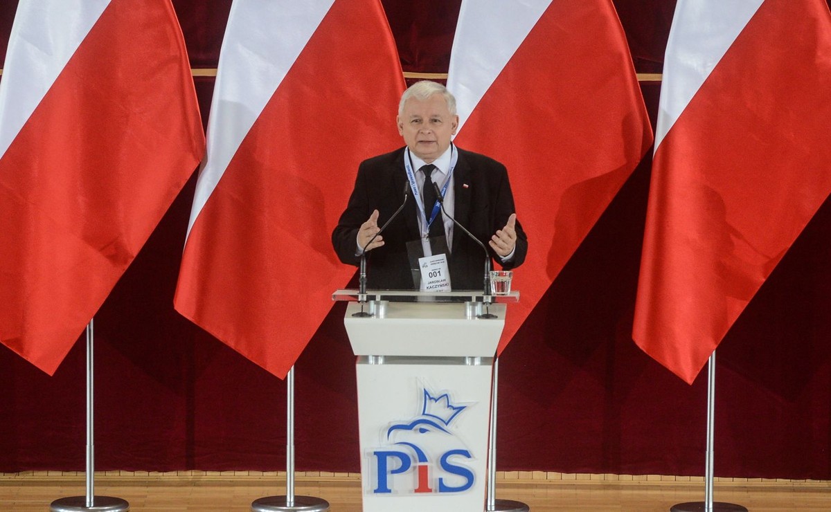 Prezes PiS Jarosław Kaczyński