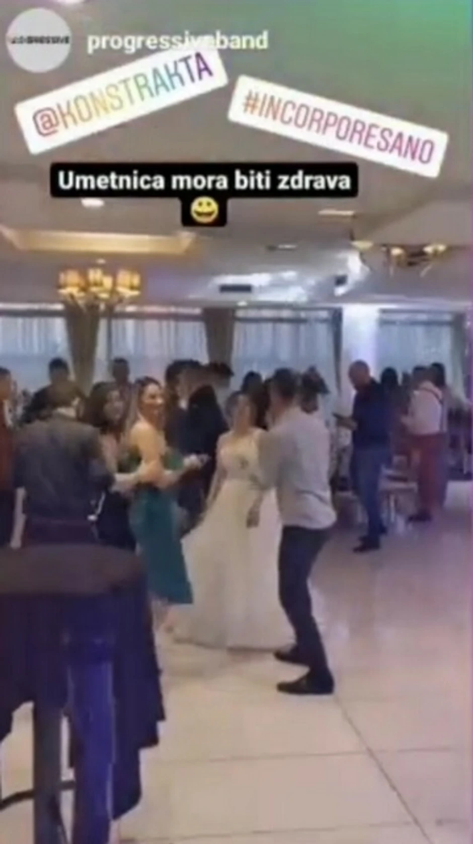 Konstrakta na svadbama 