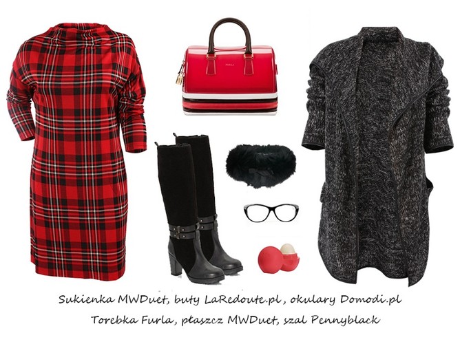 STYLIZACJE z ubraniami w kratę na jesień 2015