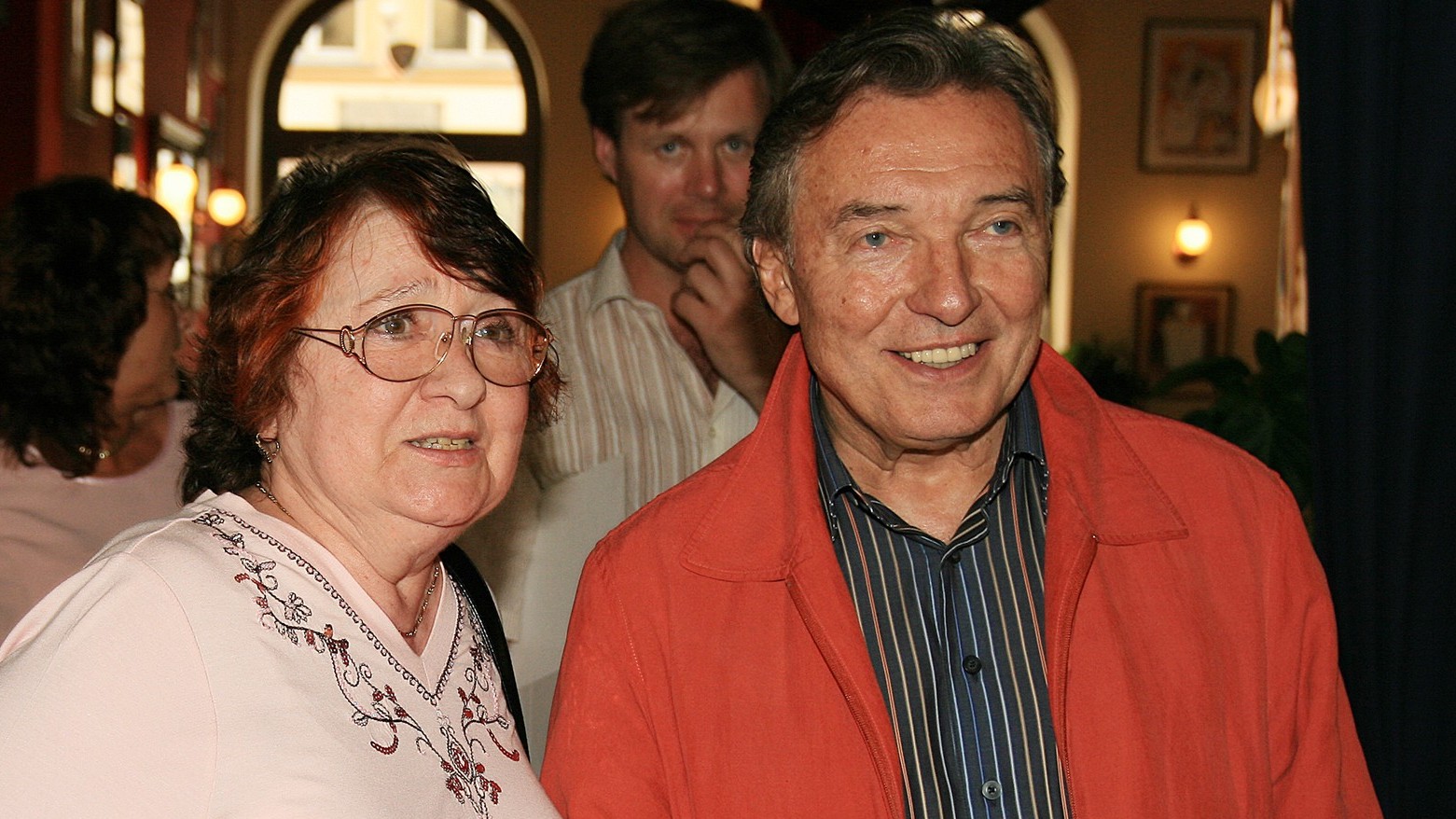 Antonie Zacpalová a Karel Gott. 