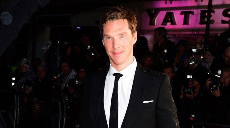 Benedict Cumberbatch angol színész nem csak a sármjával, de a kedvességével is levett minket a lábunkról (Foto: Northfoto)