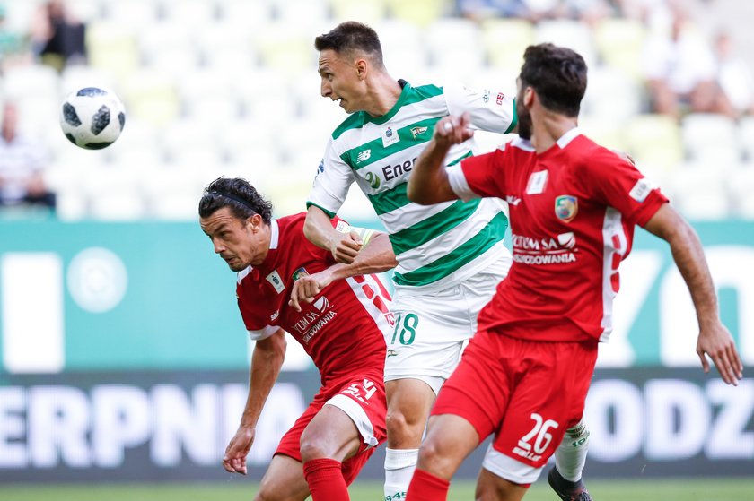 Pilka nozna. Ekstraklasa. Lechia Gdansk - Miedz Legnica. 10.08.2018