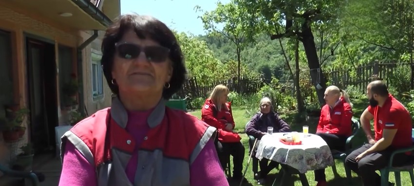 U poseti baki Milanki