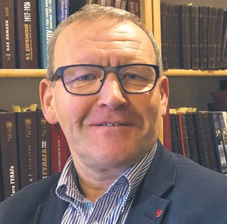 <p>dr hab. Bogdan Musiał, dyrektor Instytutu Strat Wojennych</p>