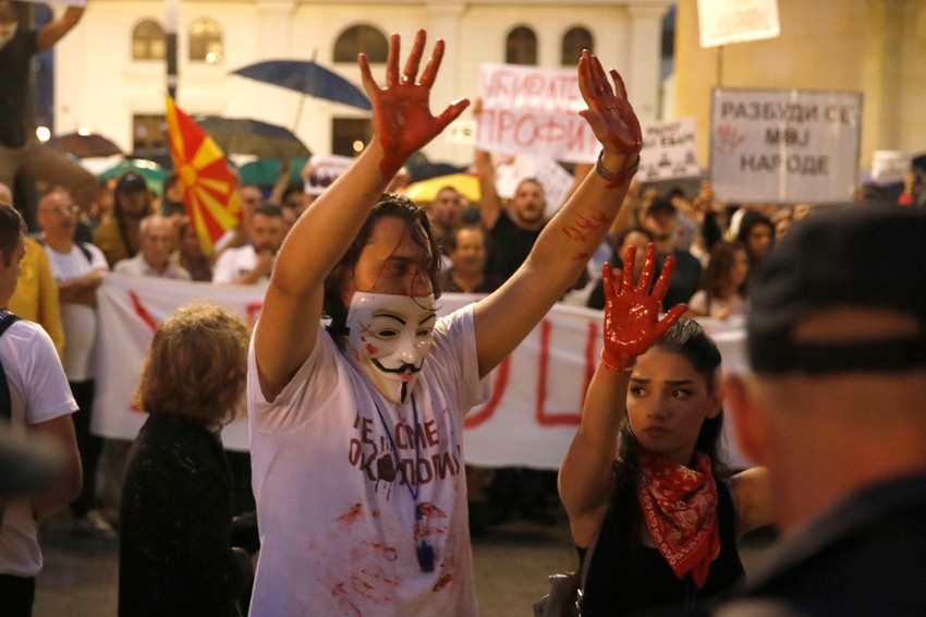 Skoplje protest