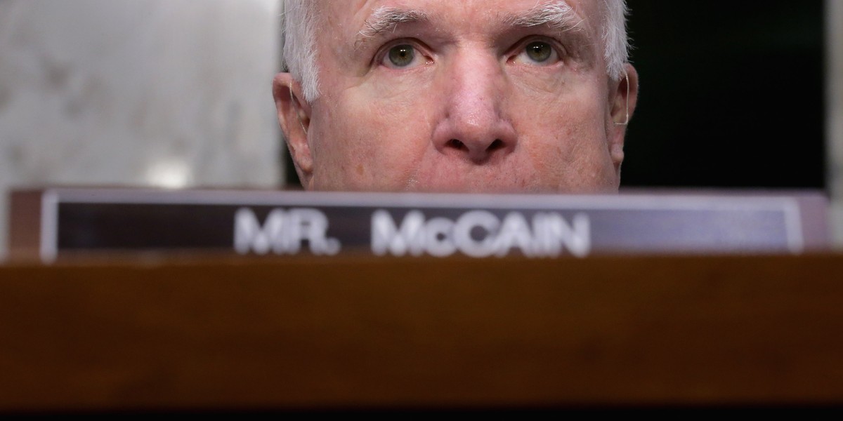 Republikański senator John McCain