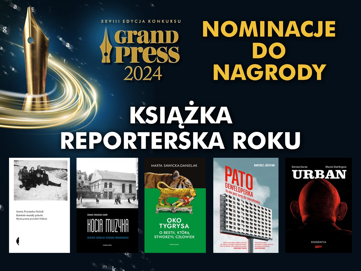 Książka Reporterska Roku 2024 - najlepsze reportaże