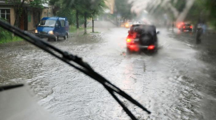 Csak egy napra állt el az eső, szerdán és csütörtökön már ismét egy mediterrán ciklon fogja meghatározni időjárásunkat Fotó: Northfoto