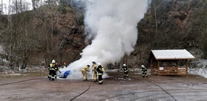 Zwłoki z tego auta są w strasznym stanie. Był problem z ustaleniem płci