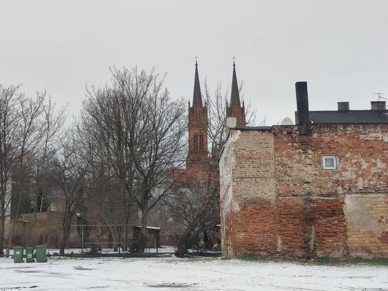 Włocławek, okolice Starego Rynku i placu Wolności