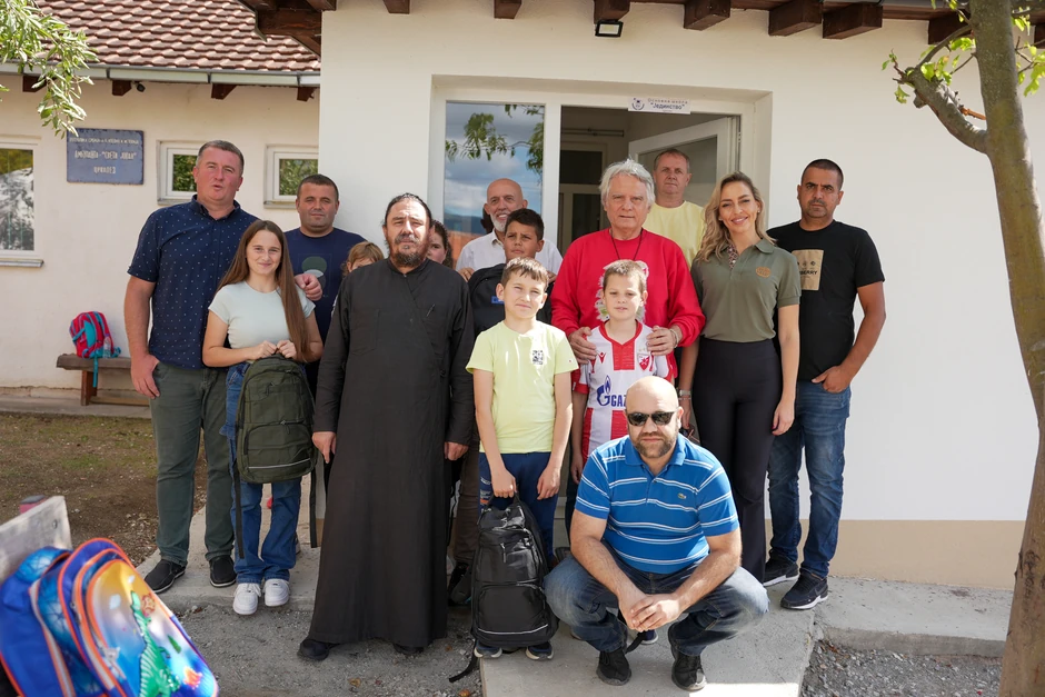 Uručenja donacije Fondacije Mozzart i Crvene zvezde