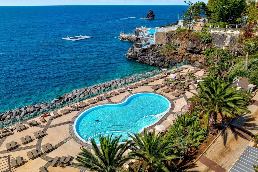 Pestana Vila Lido Madeira - taras słoneczny