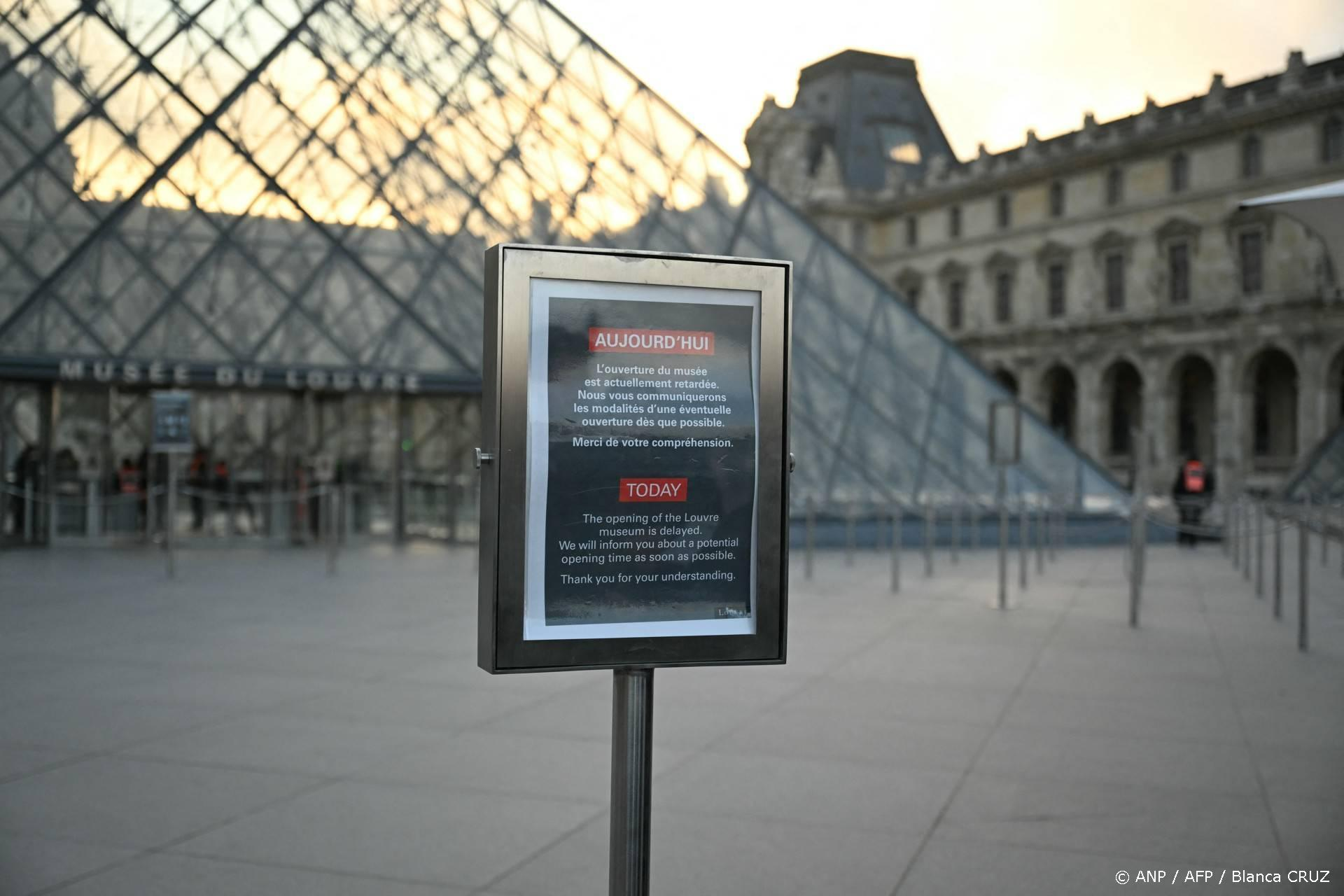 Louvre sluit deuren: Honderden medewerkers staken uit protest
