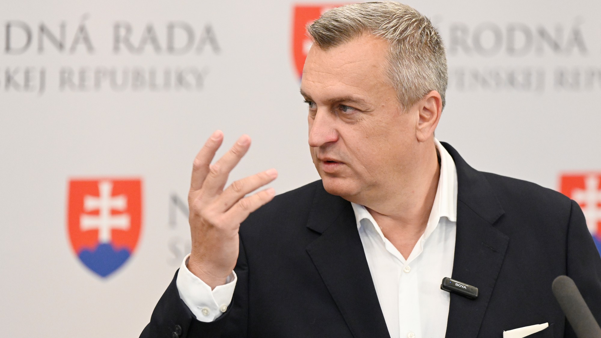 Predseda SNS Andrej Danko. 