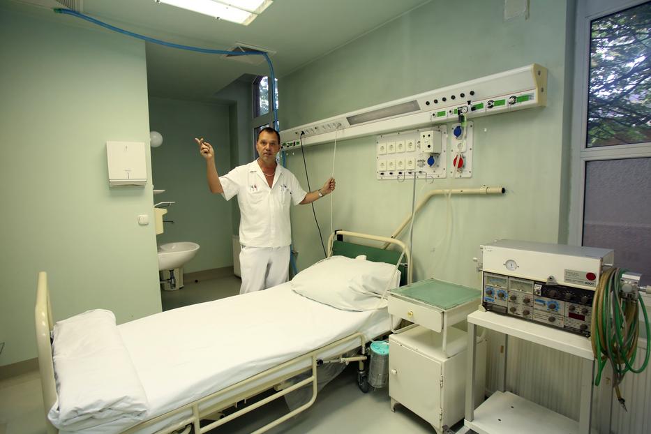A Szent László kórház és Szlávik János főorvos készen áll a betegek ellátására /Fotó: RAS ARCHIV