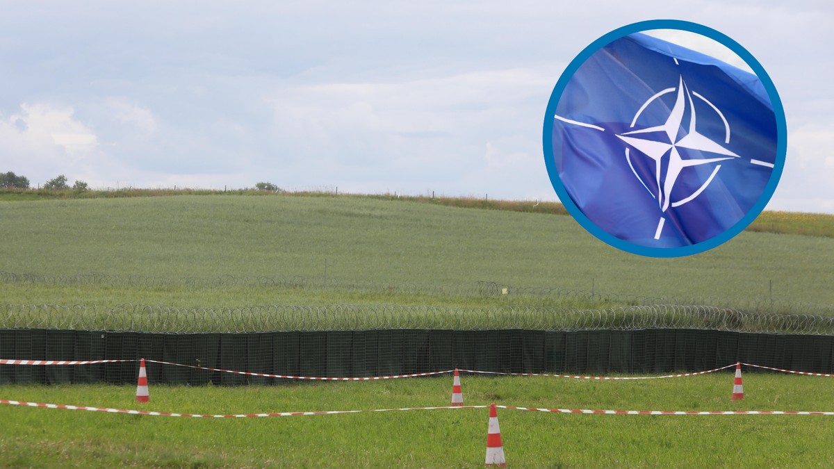 Przesmyk suwalski; Flaga NATO