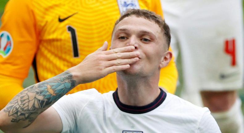 England defender Kieran Trippier has joined Newcastle from Atletico Madrid Creator: JOHN SIBLEY