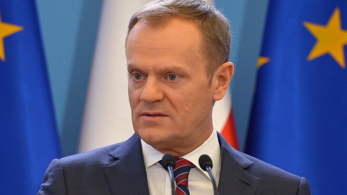 WARSZAWA PREMIER TUSK KONFERENCJA PO POSIEDZENIU RZDU