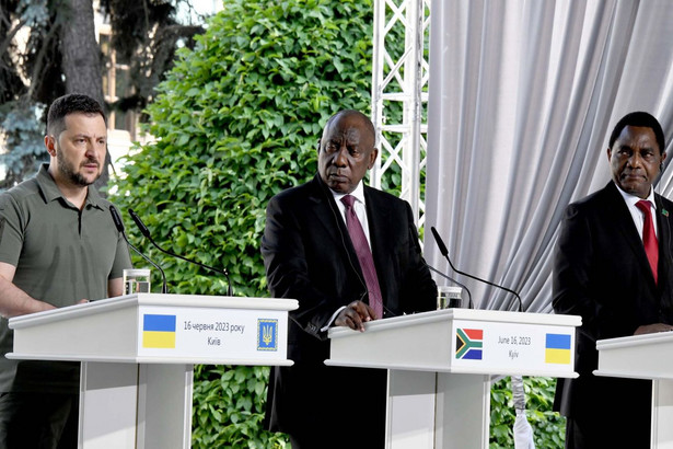 Afrykańscy przywódcy odwiedzają Ukrainę