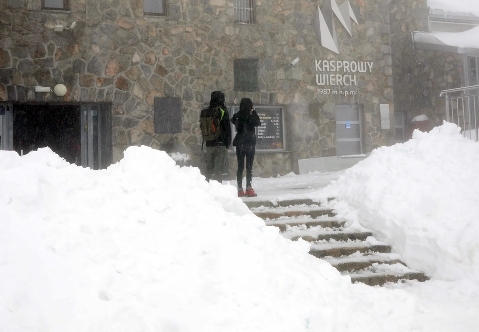 Kasprowy Wierch. Zimowy koniec maja