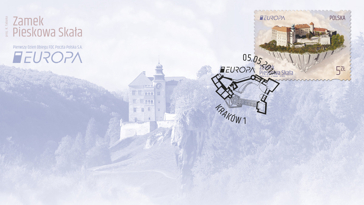 Poczta Polska wprowadziła do obiegu znaczek przedstawiający Zamek w Pieskowej Skale. Znaczek został wydany w ramach serii "Europa", w której europejscy publiczni operatorzy pocztowi prezentują walory swoich państw. Jak podkreślili przedstawiciele Poczty Polskiej, w tym roku tematem przewodnim ukazującej się od 1956 roku serii "Europa" są właśnie zamki.
