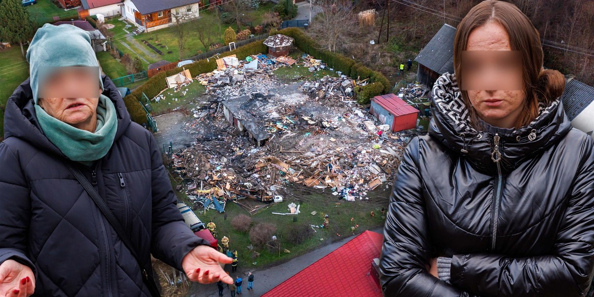 Pod gruzami domu zginął mąż Haliny R. , który był sprawcą tragedii. Klaudia K.  (21 l.) straciła ojca, a jej mama doznała poważnych obrażeń. 