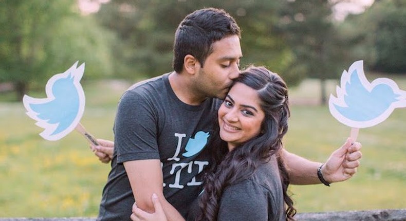 This Indian couple had a Twitter-themed wedding and it was everything