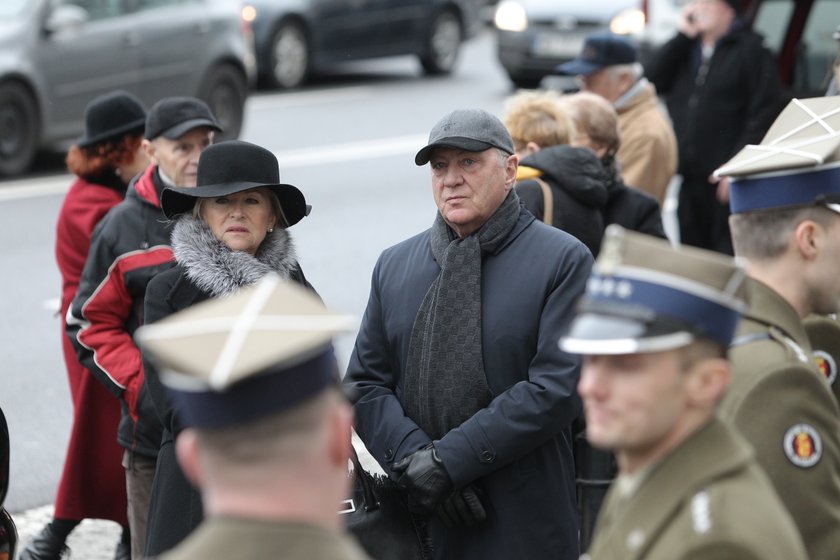 Znani na pogrzebie Bogusława Kaczyńskiego