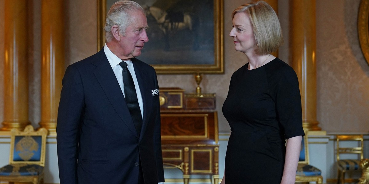 Britain's King Charles meets with Prime Minster Liz Truss