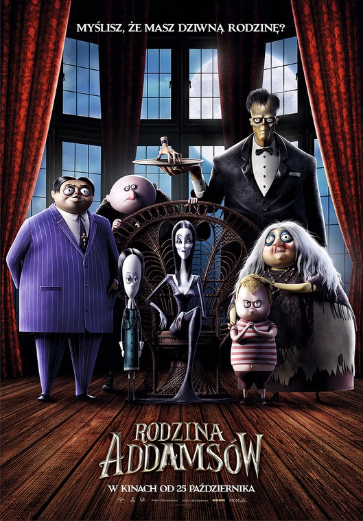 "Rodzina Addamsów": plakat