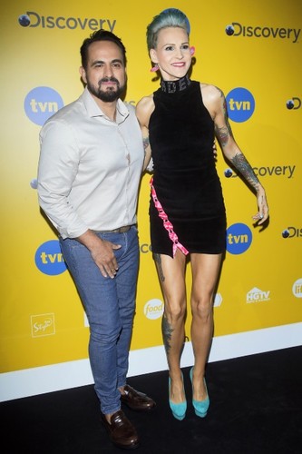 Agustin Egurrola i Agnieszka Chylińska