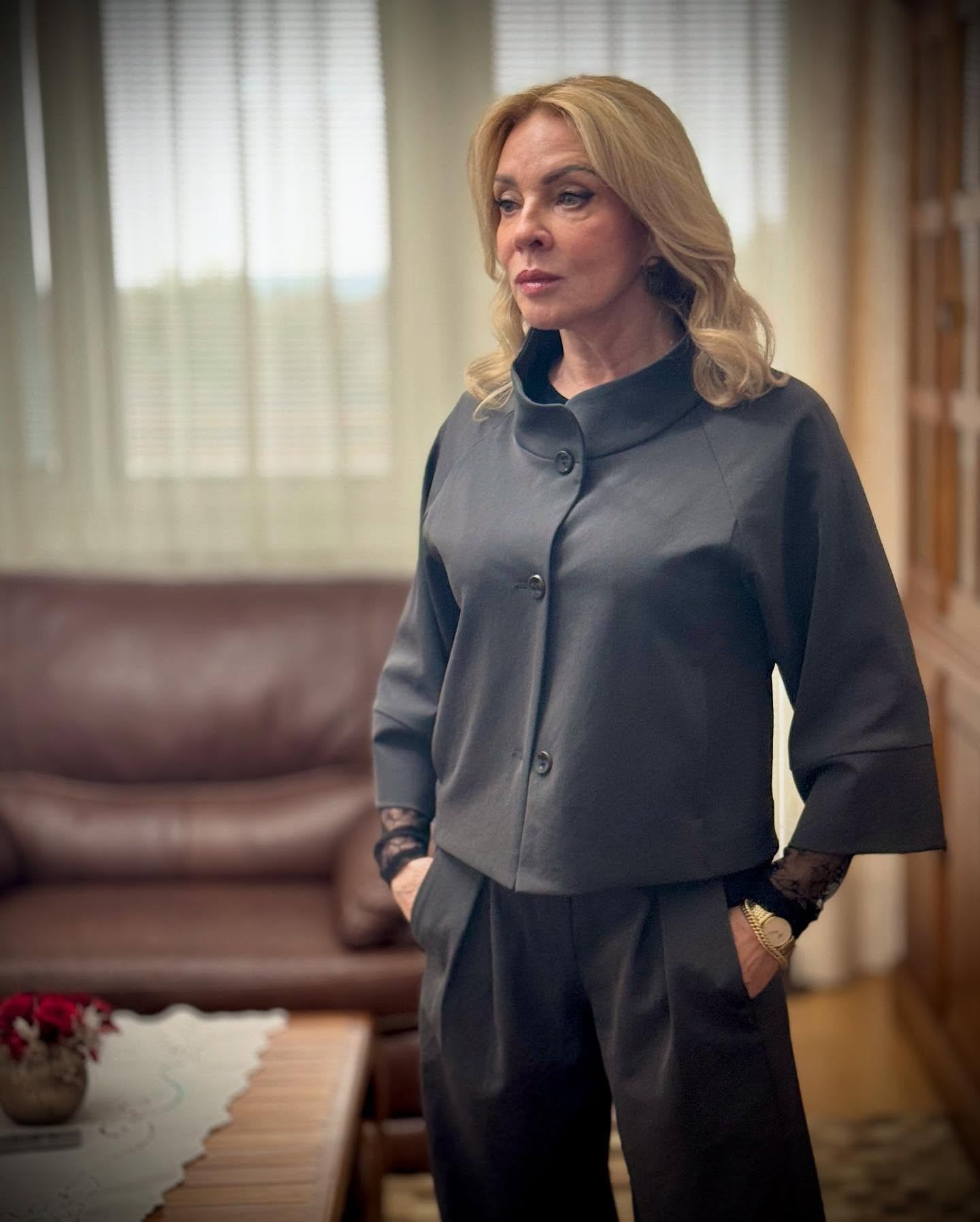 Herečka Zdena Studenková. 