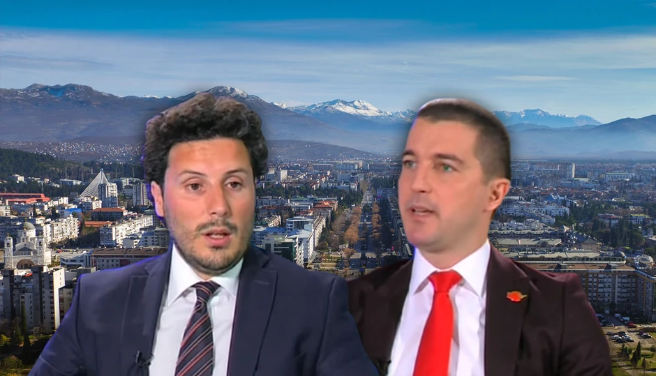 Dritan Abazović i Aleksa Bečić