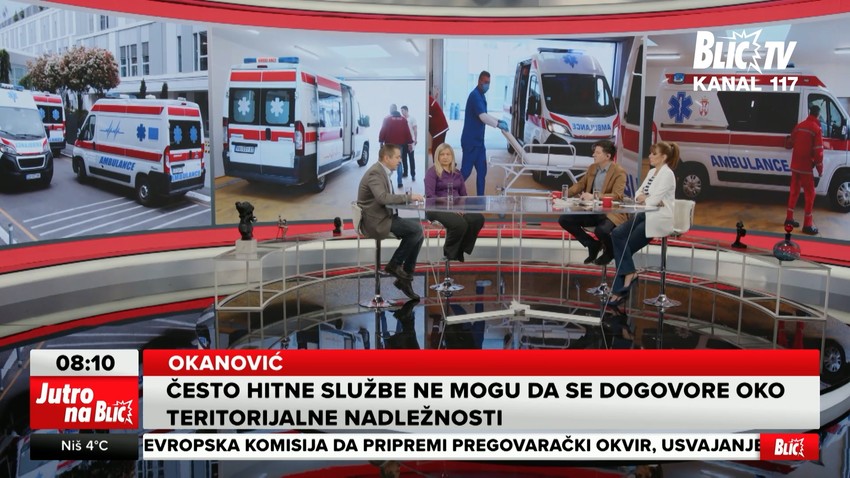 Doktorka Ivana Stefanović i Damir Okanović