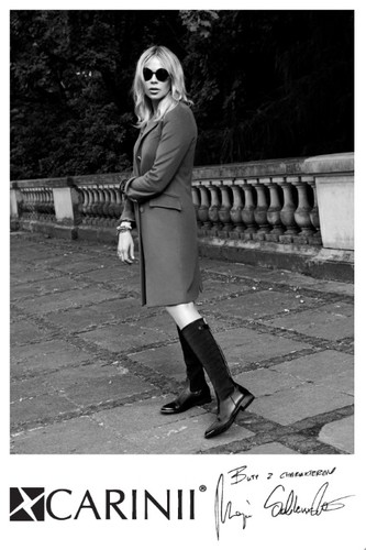 Maja Sablewska w kampanii Carinii jesień/zima 2014/2015