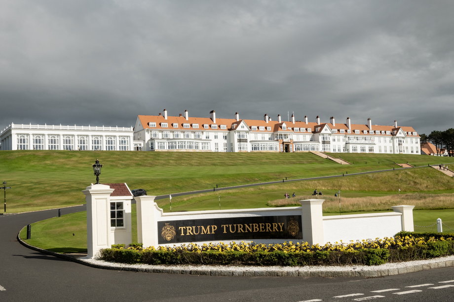 Klub golfowy Trumpa Turnberry w Ayrshire w Szkocji. 