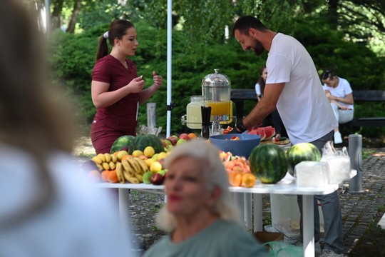 Manifestacija "Zdrava nacija" u Selters Banji